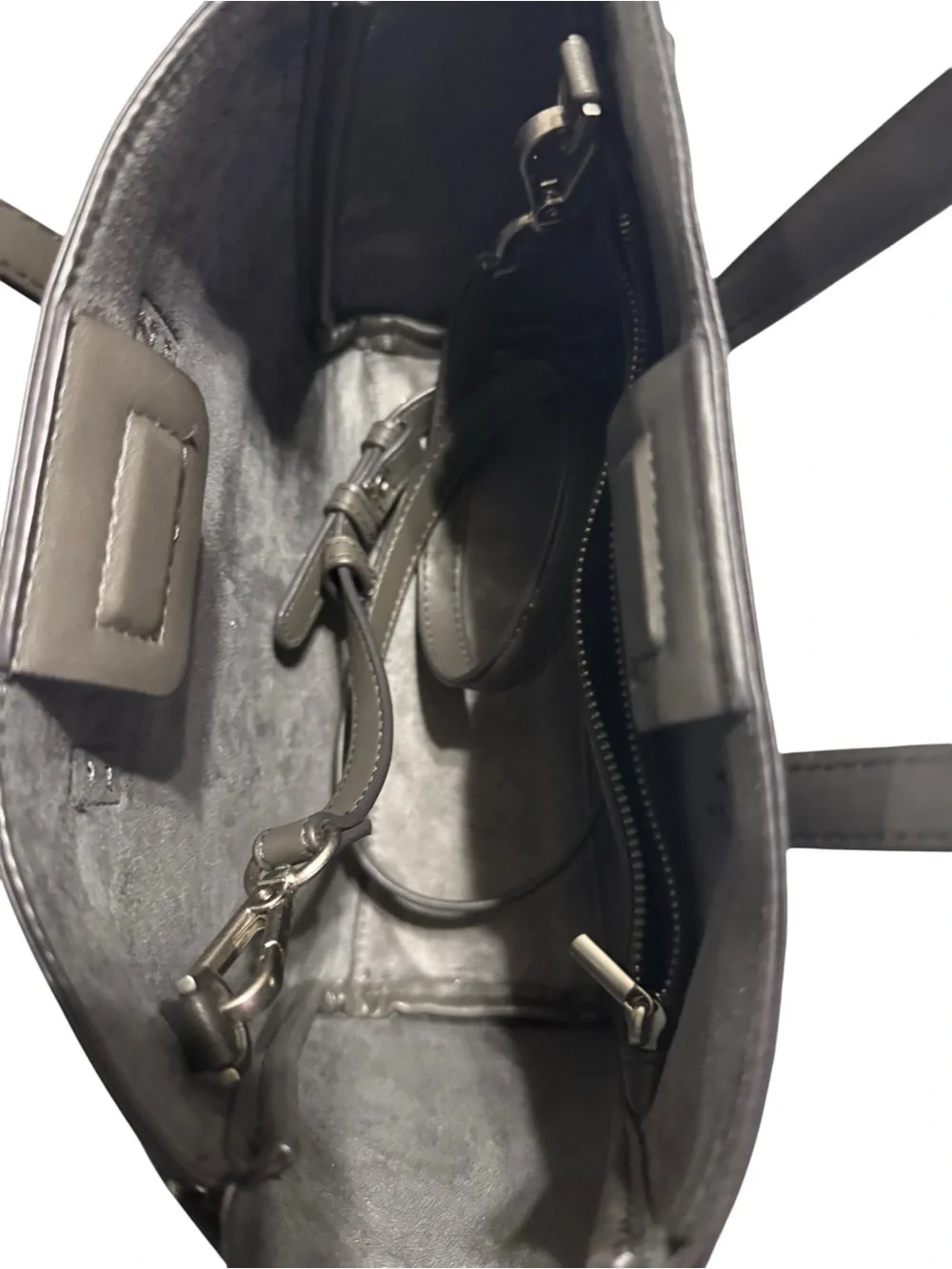 Zara Grey Mini Tote Bag - Sleek Everyday Carry